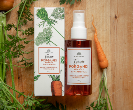 Magrada Toning Carrot Body Oil With Vitamin E-804