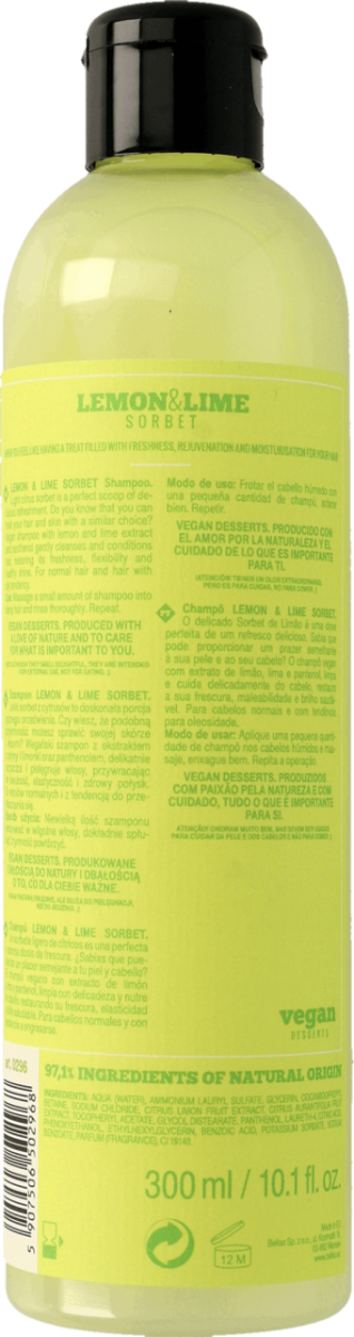 Vegan Lemon & Lime Sorbet Shampoo-485