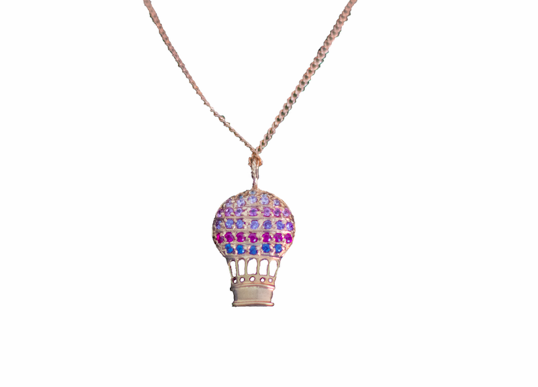 Hot Air Balloon Necklace by GoPurpose-0