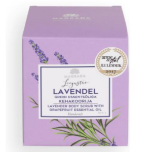 Lavender Body Scrub with Grapefruit Essential Oil-0