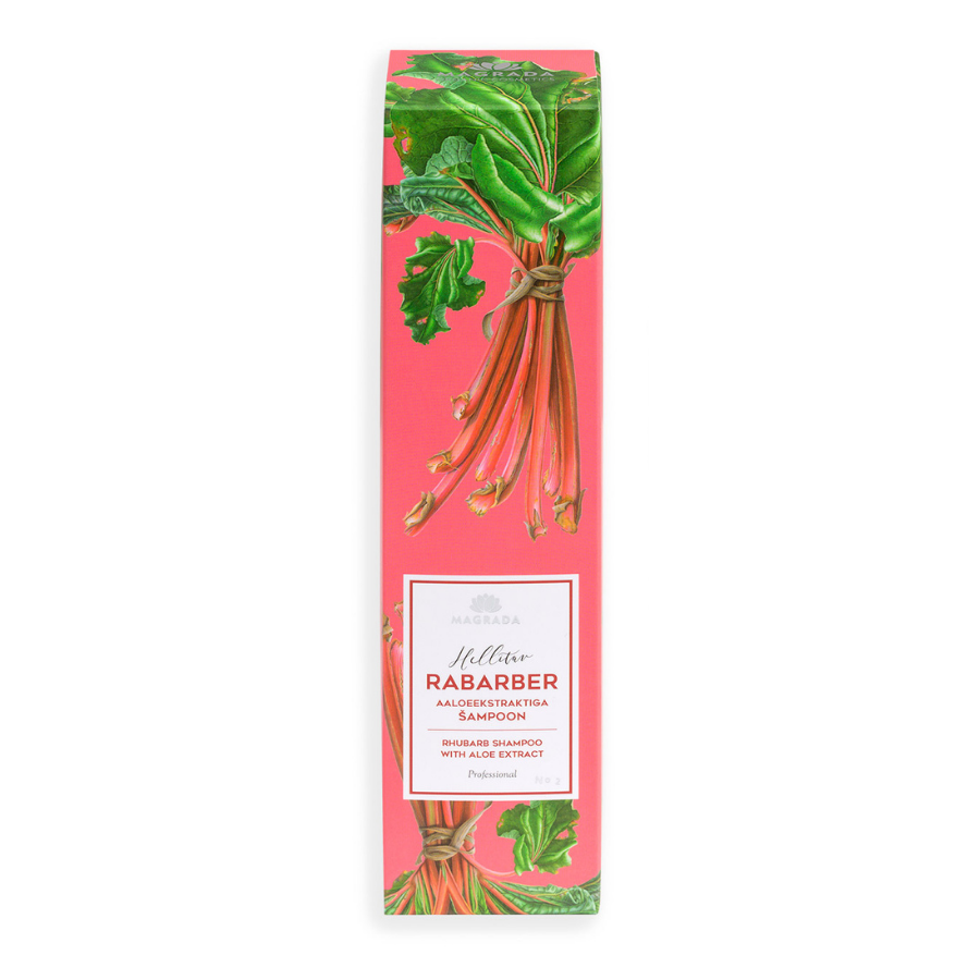 Rhubarb Shampoo with Aloe Extract-0